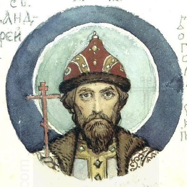 Viktor Vasnetsov Grand Prince St. Andrei Bogolyubsky oil painting picture